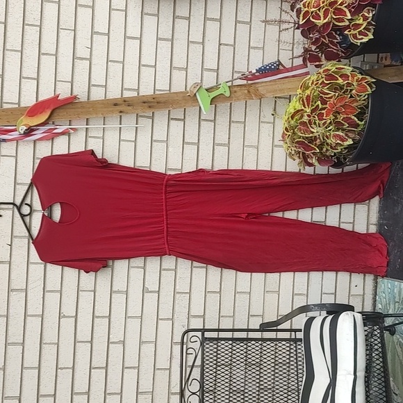 Jumpsuit/Red - Picture 10 of 12